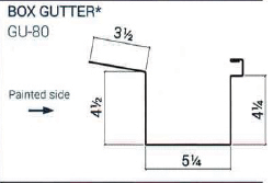 Box Gutter 1 - Custom Trim