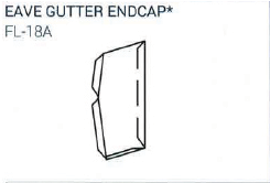 Eave Gutter Endcap - Custom Trim