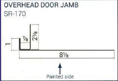 Overhead Door Jamb - Custom Trim