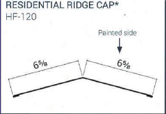 Res Ridge Cap - Custom Trim
