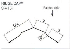 Ridge Cap - Custom Trim